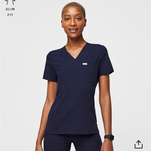 Figs slim Catarina one pocket scrub top